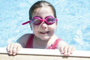 Blind Girl Swimming