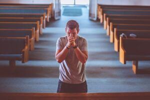 believing man in church