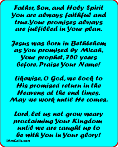 promises fulfilled