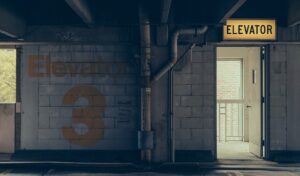 the man in the elevator